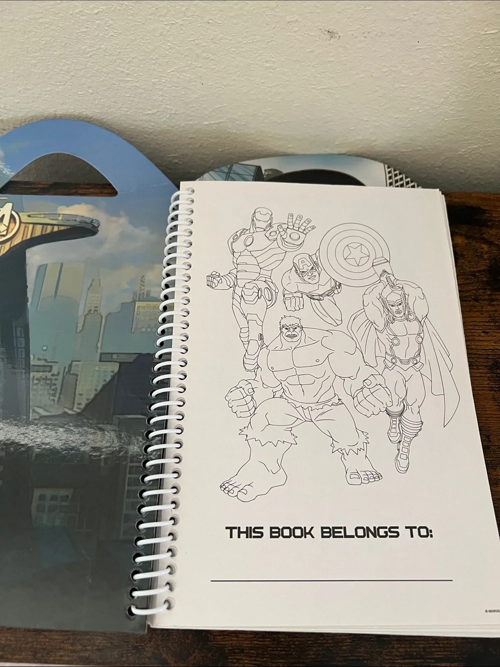 Marvel avengers stationary